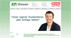 Desktop Screenshot of elektro-geuer.de